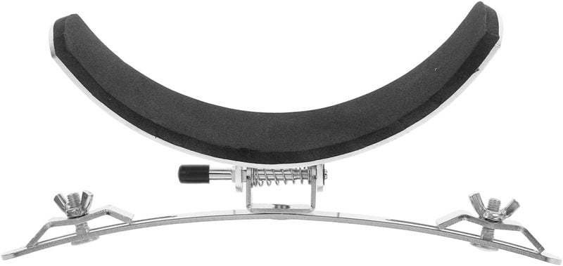 SHOWERORO Stainless Steel Snare Drum Support Accessory for Marching Drums, Durable Leg Rest for Stable Support and Easy Use - Image 1